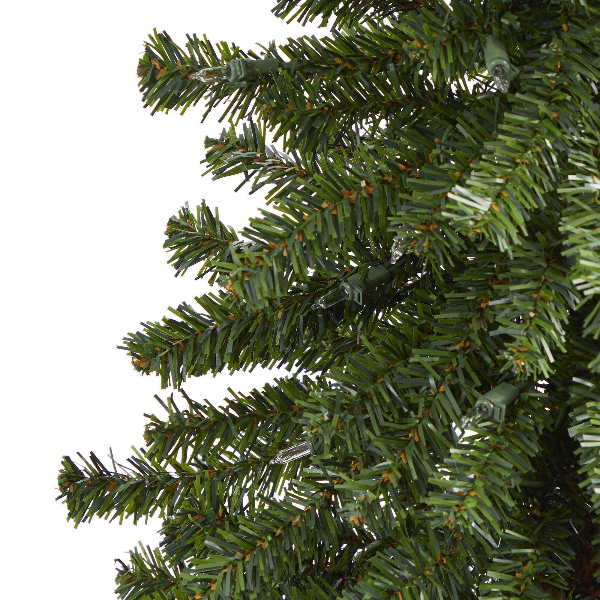 4ft. Pre-Lit Alpine Artificial Christmas Tree with Clear Lights
